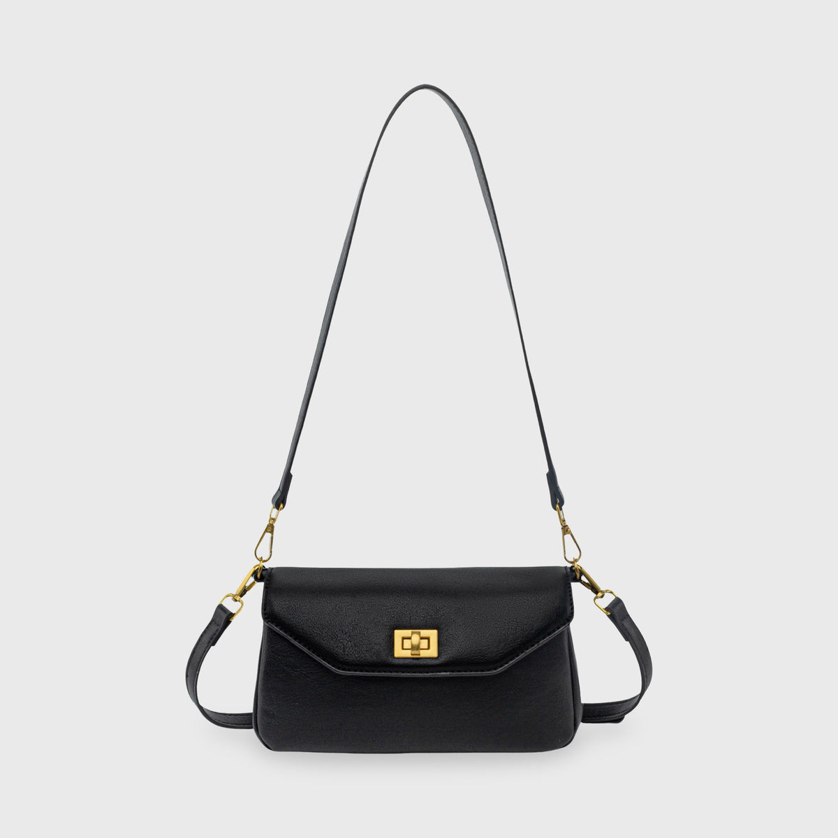 Selvina Mini Borsa a Tracolla - Nero Vintage