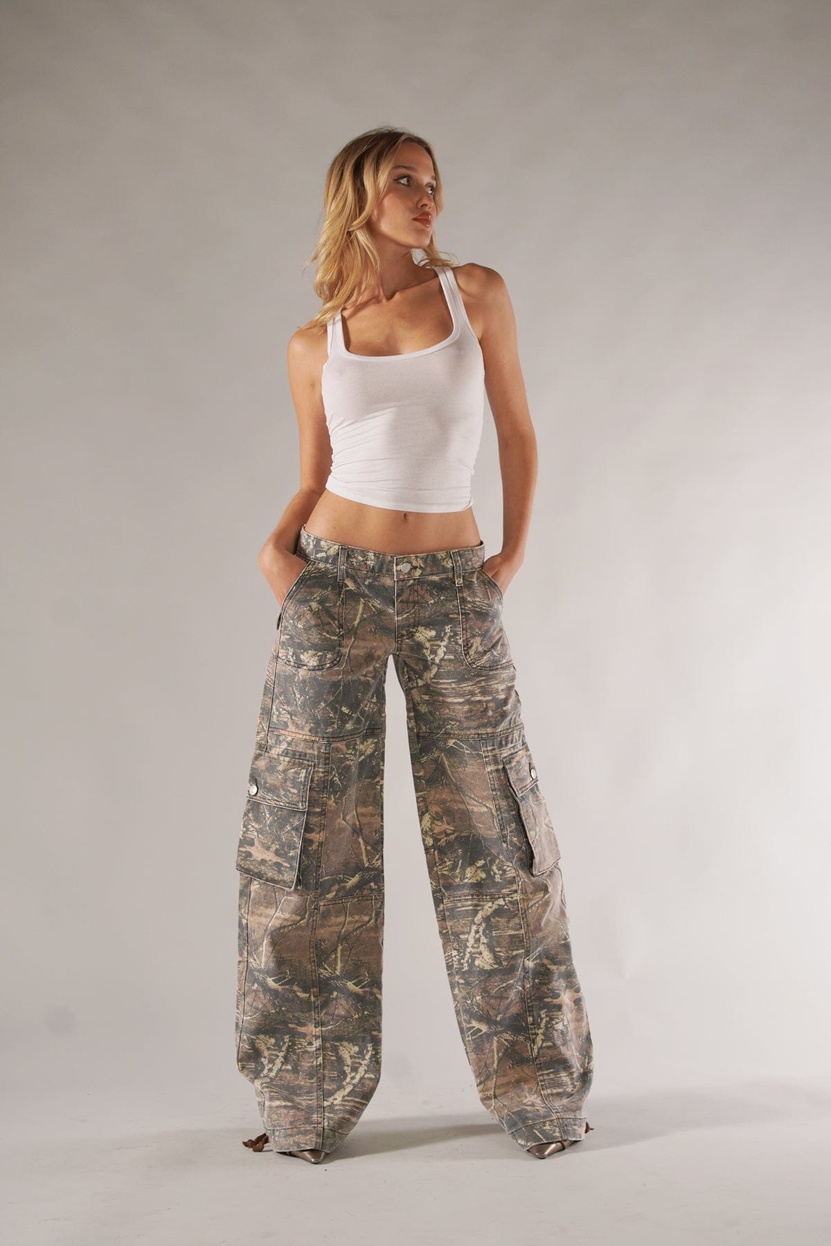 Pantalon cargo Clara