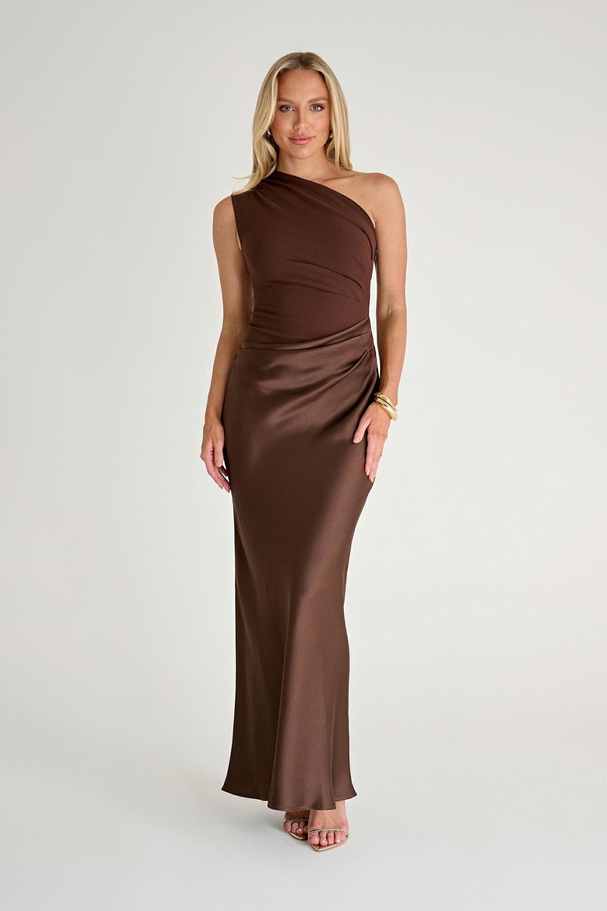 Muse Maxi Dress - Cioccolato