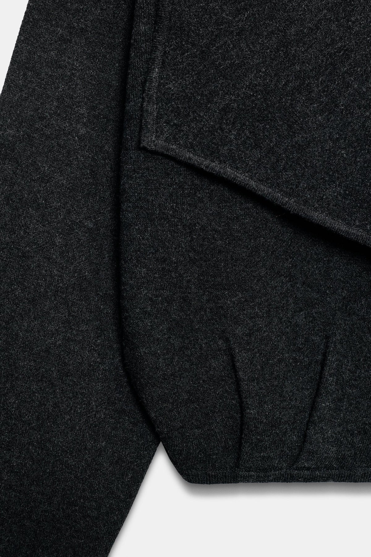 Gilet en maille ouvert