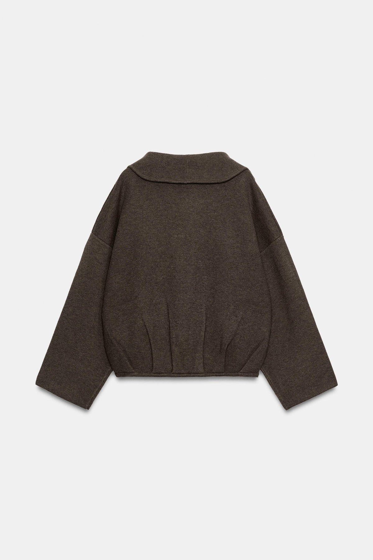 Gilet en maille ouvert