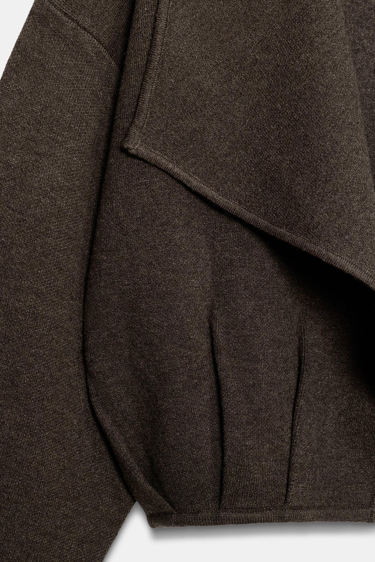 Gilet en maille ouvert