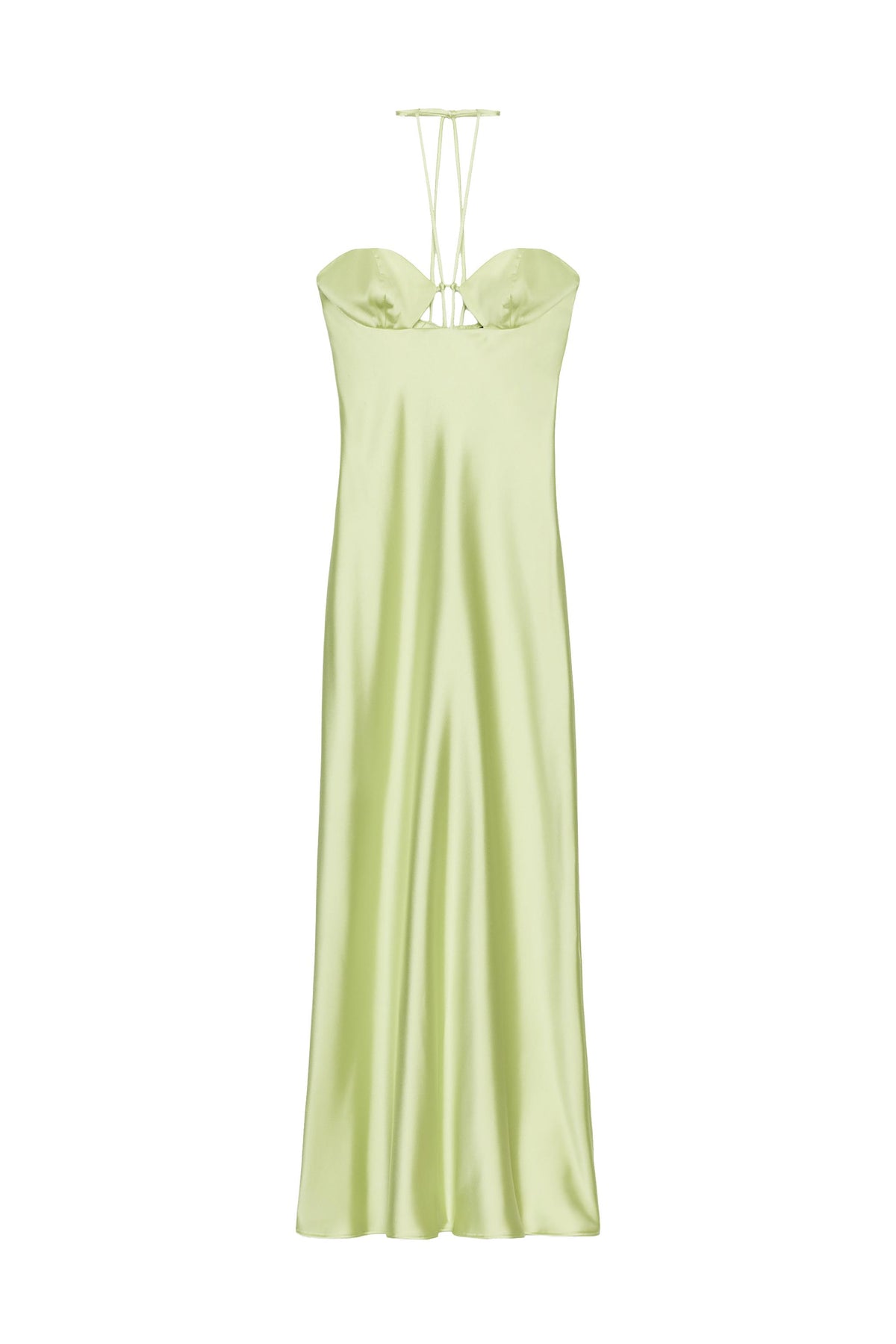 Vestido Midi Satinado - Lima