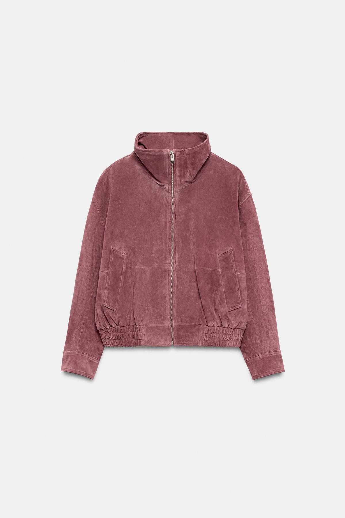 Veste Bombardier en Cuir Souple