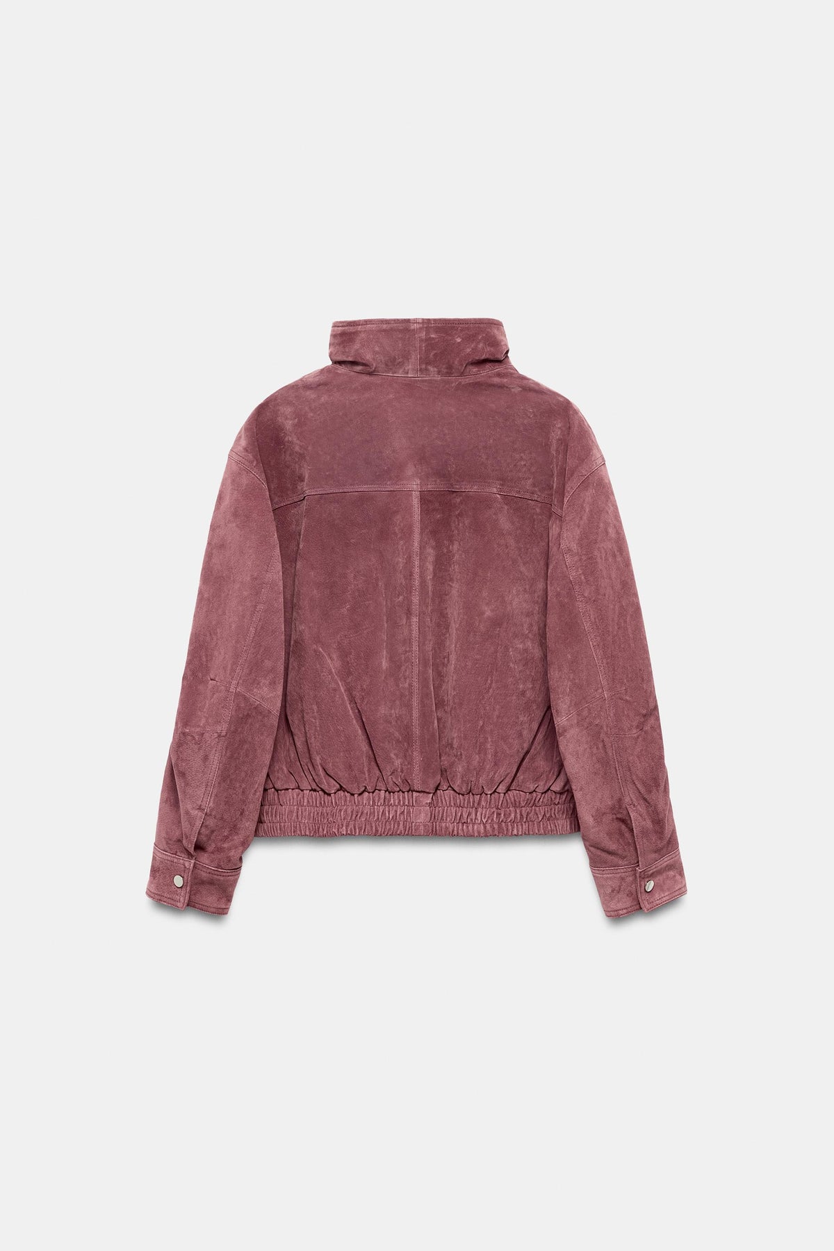 Veste Bombardier en Cuir Souple