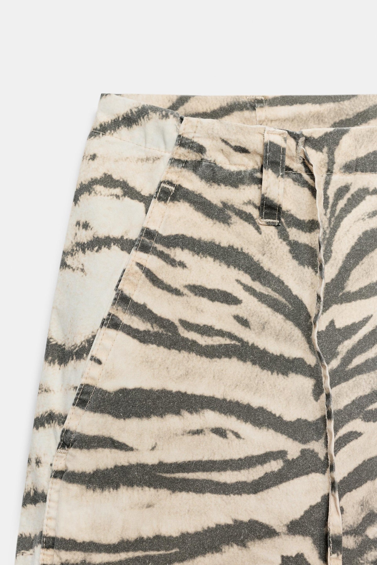 Pantalon Large Imprimé Animalier