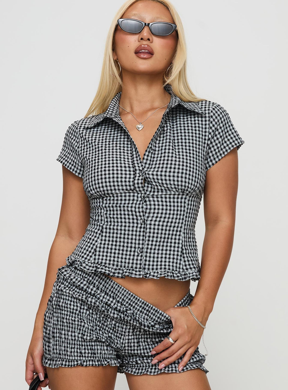 Chemisier Lisa Gingham