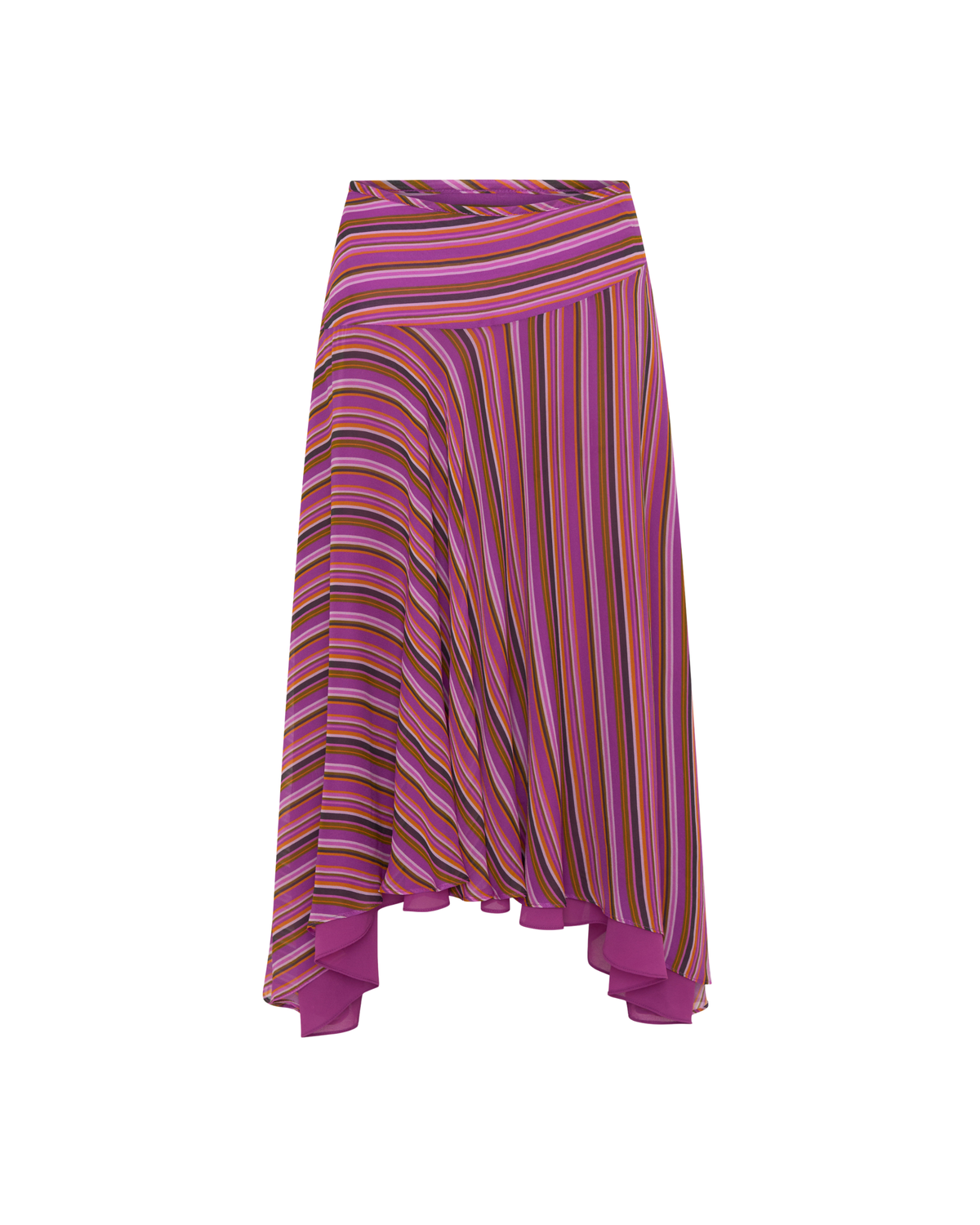 Heidi Midi Skirt - Plum