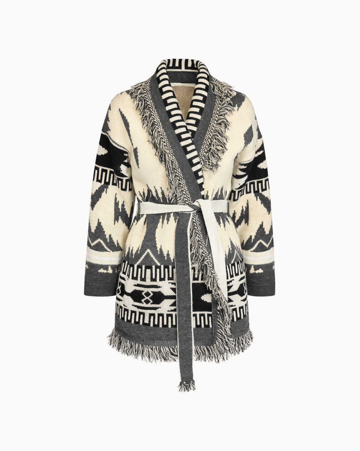 Montana Knit Coat - Avorio