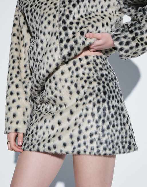 Gonna Mini Animalier - Ghepardo