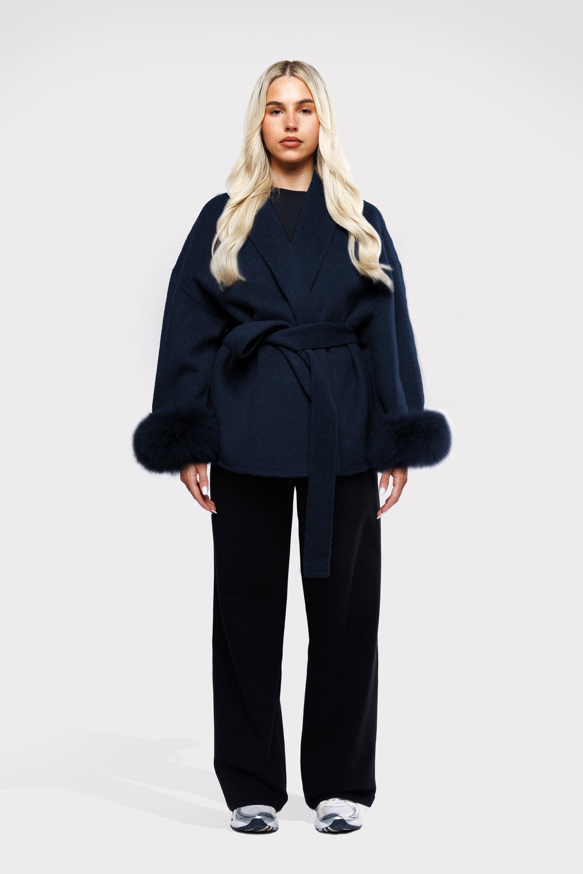 Chelsea Short Coat - Blu Navy