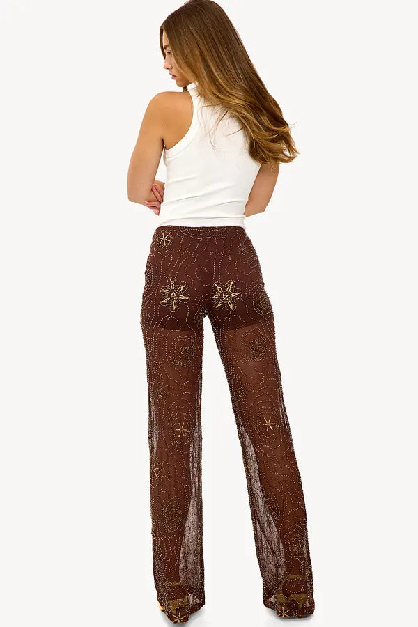 Pantalon Molly à sequins