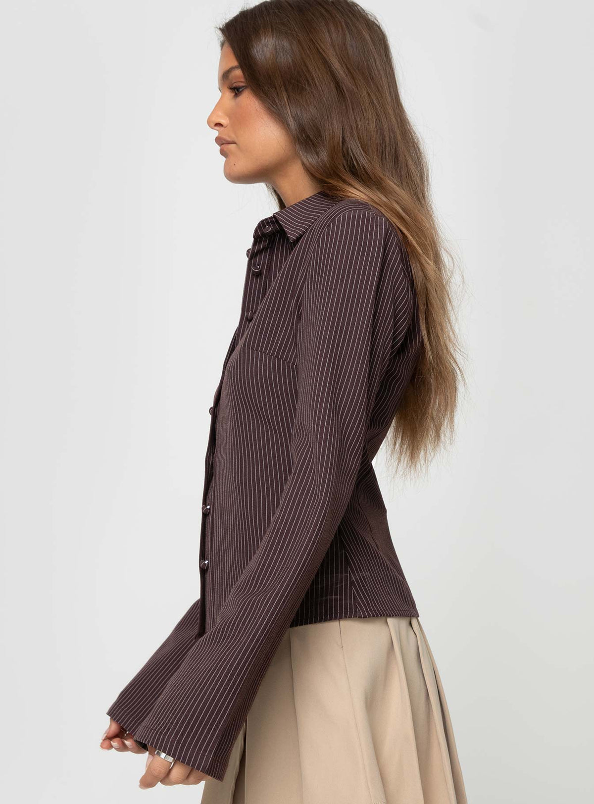 Chemisier Jess Pinstripe