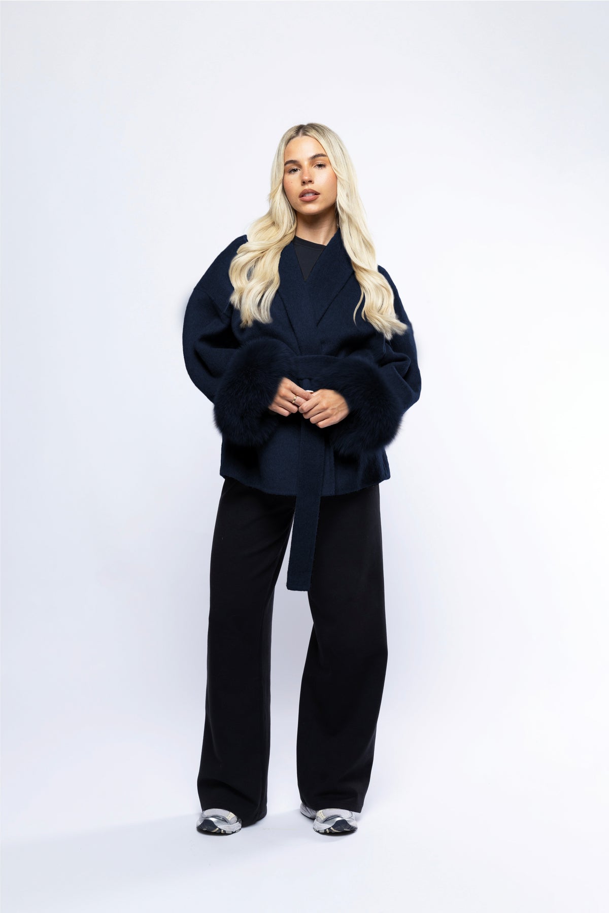 Chelsea Short Coat - Blu Navy