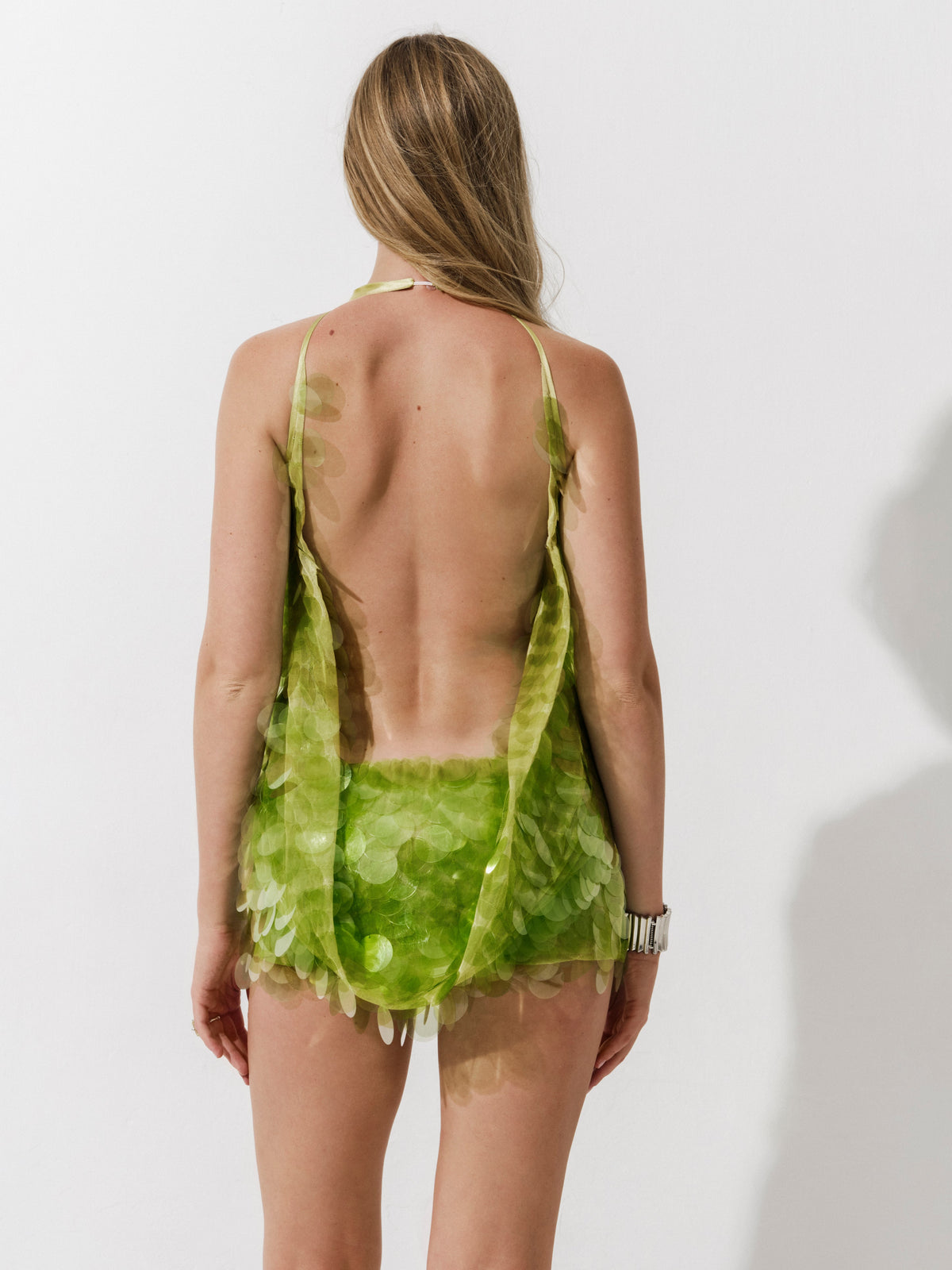 Museum Jumpsuit - Matcha (paillettes)