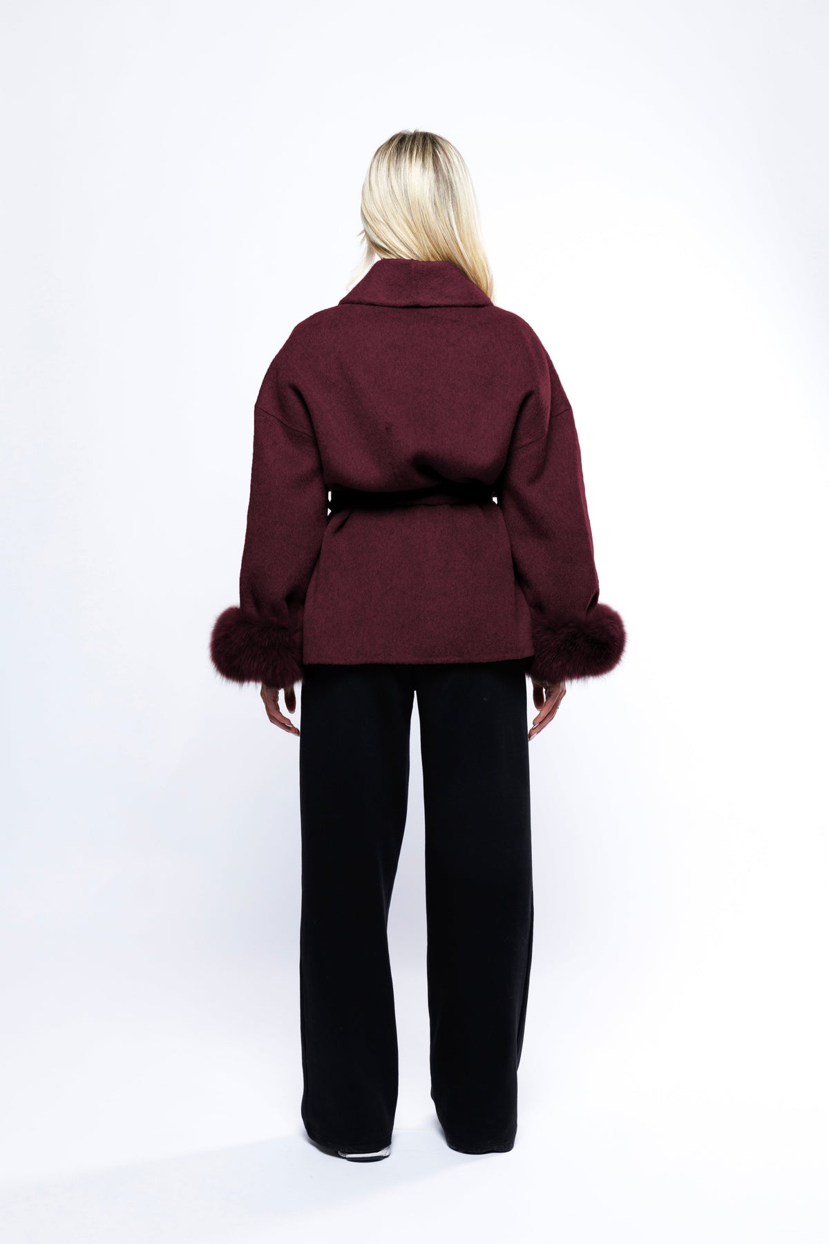 Chelsea Short Coat - Bordeaux