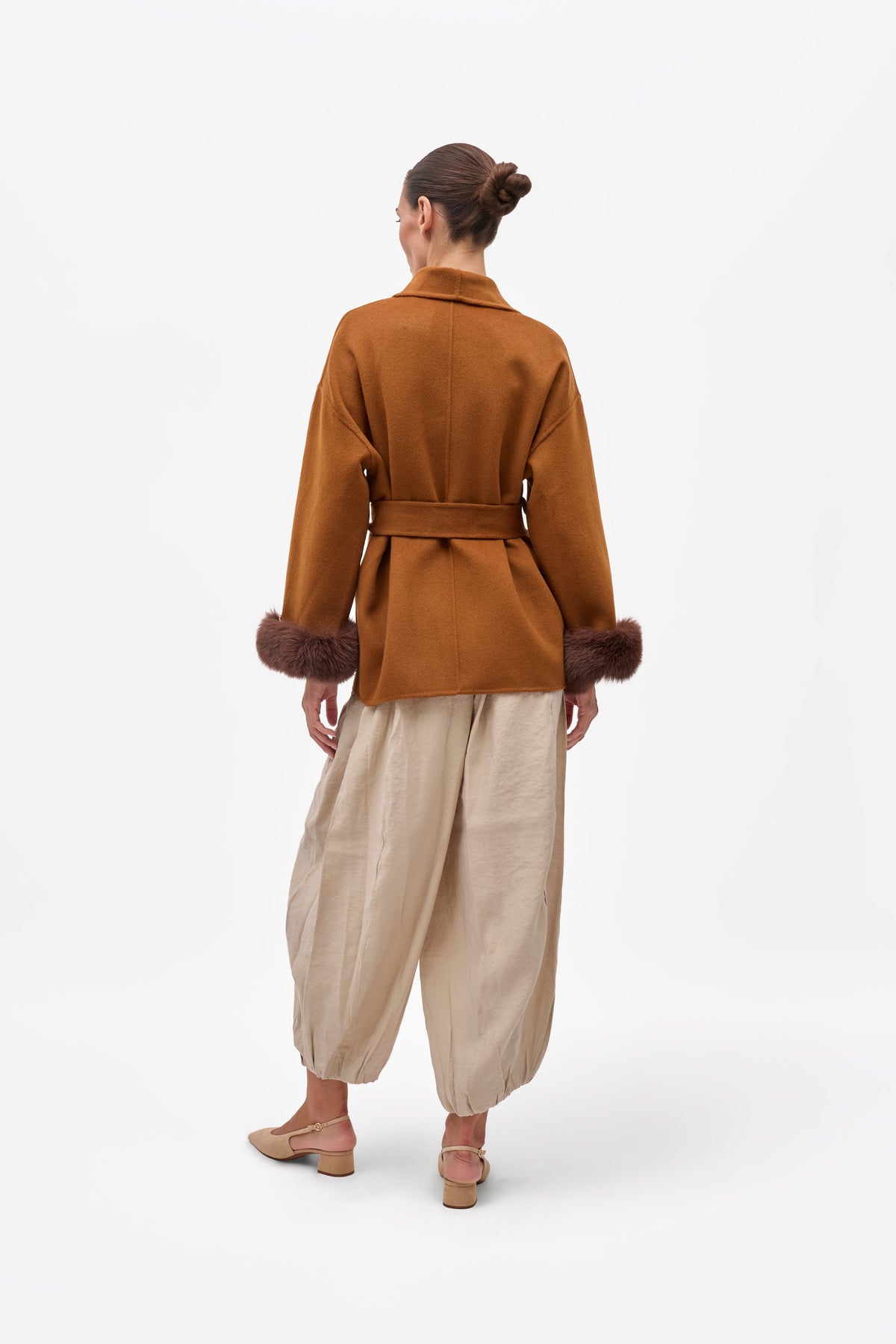 Chelsea Short Coat - Cammello