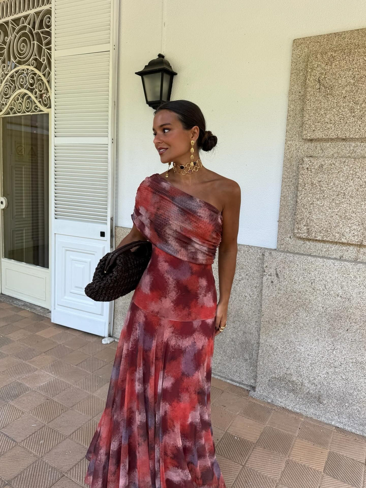 Toledo Dress - Rosso