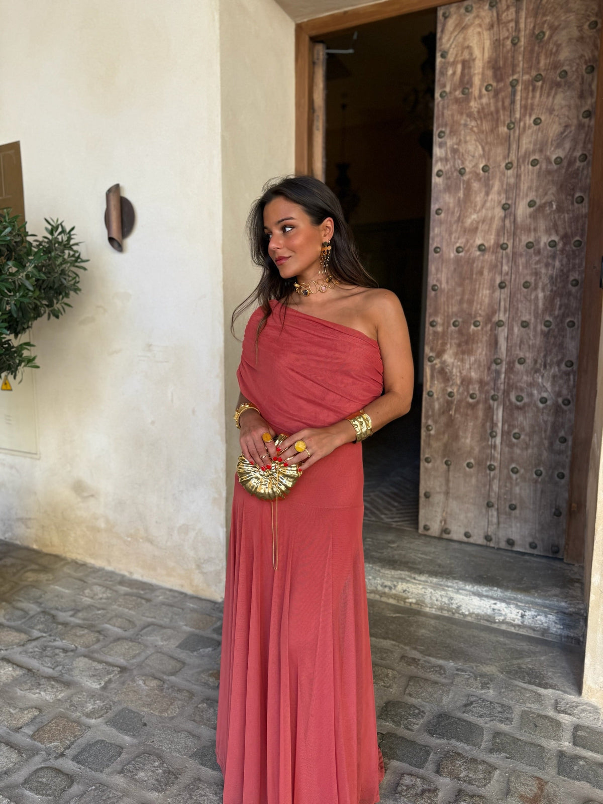 Toledo Dress - Terracotta Chiaro