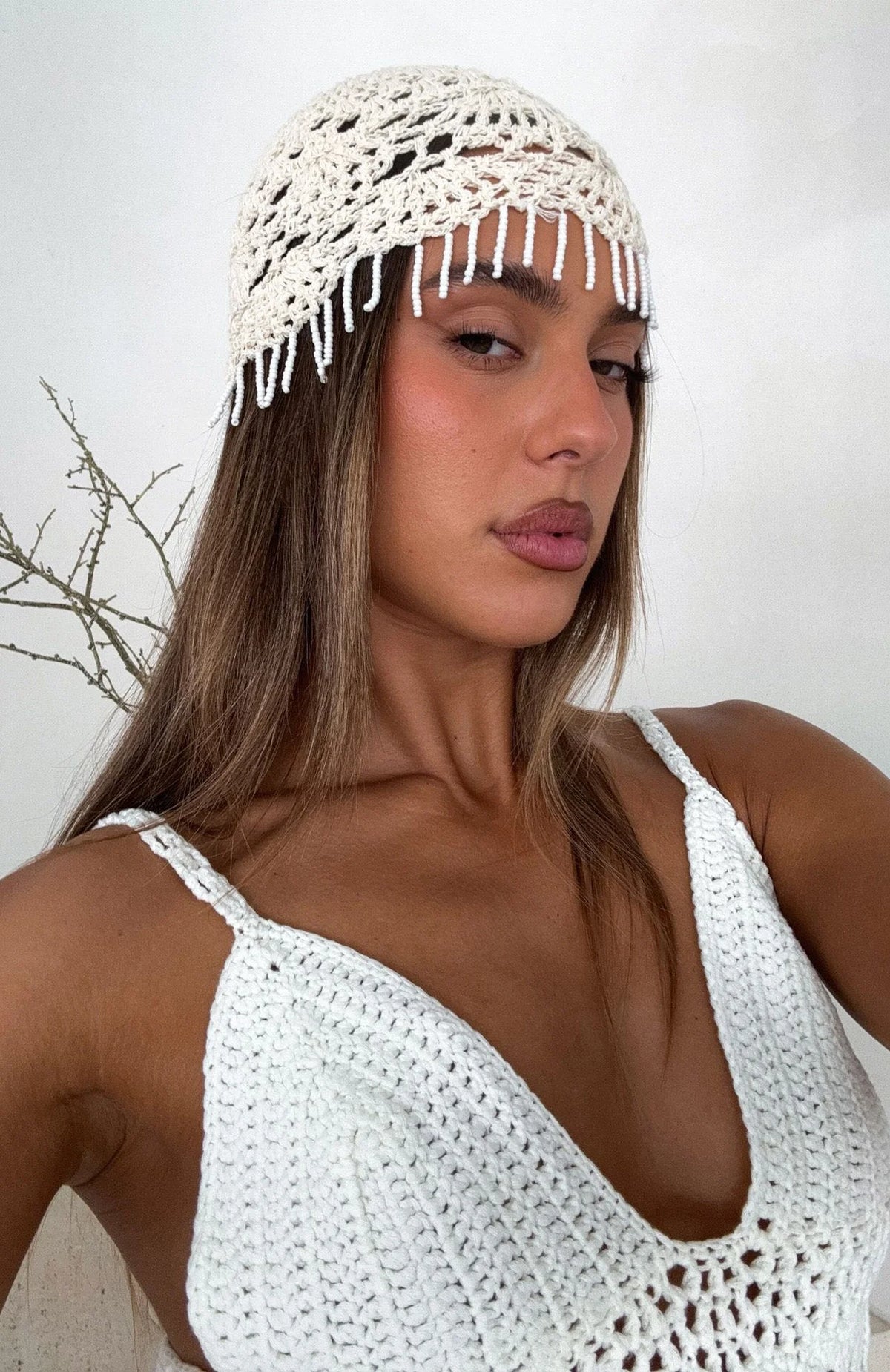 Chapeau au crochet mignon