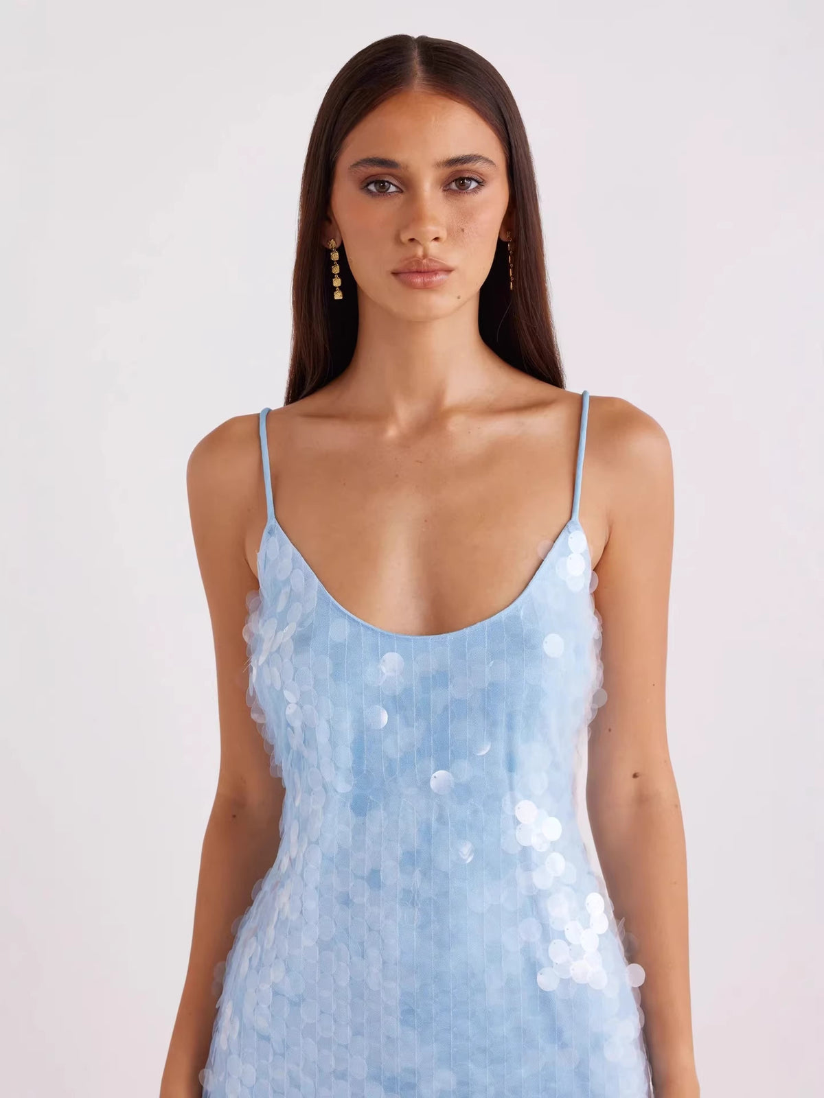 Béatrice – Robe Courte à Paillettes