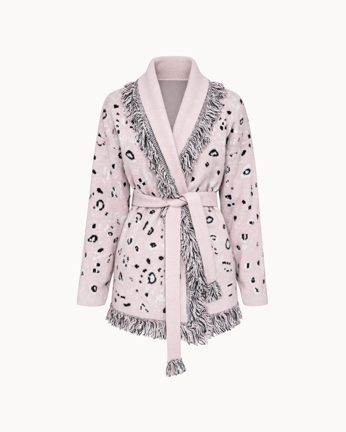 Montana Knit Coat - Rosa