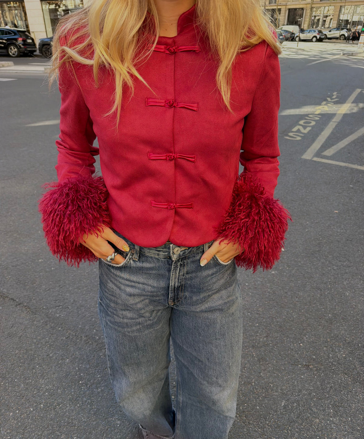 Amour Jacket - Rosso