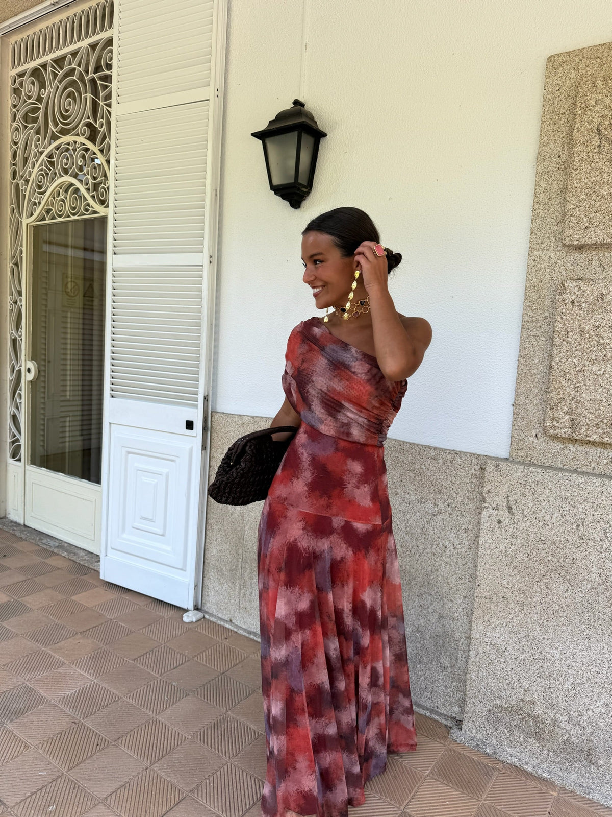 Toledo Dress - Rosso