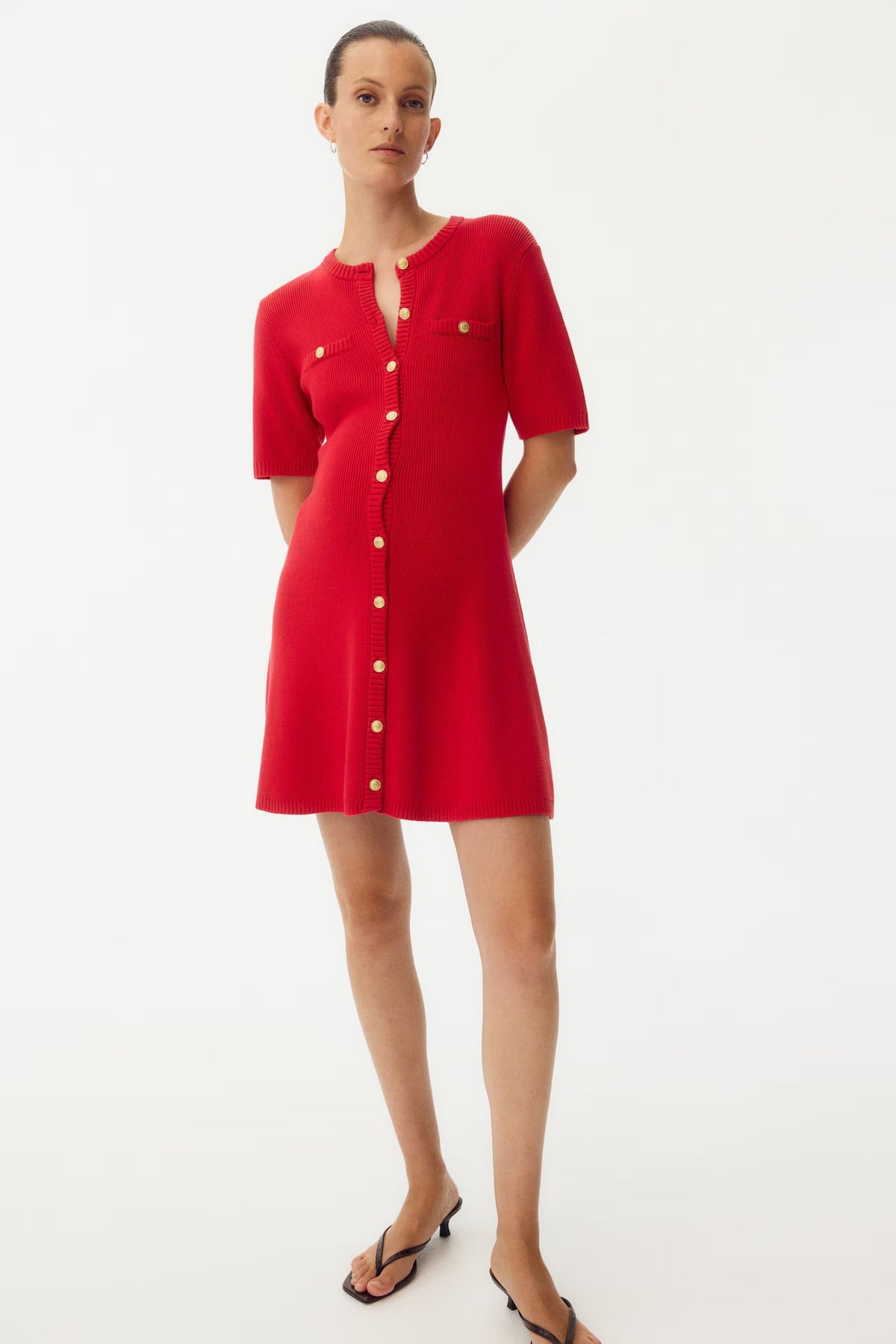 Robe en maille MAMA