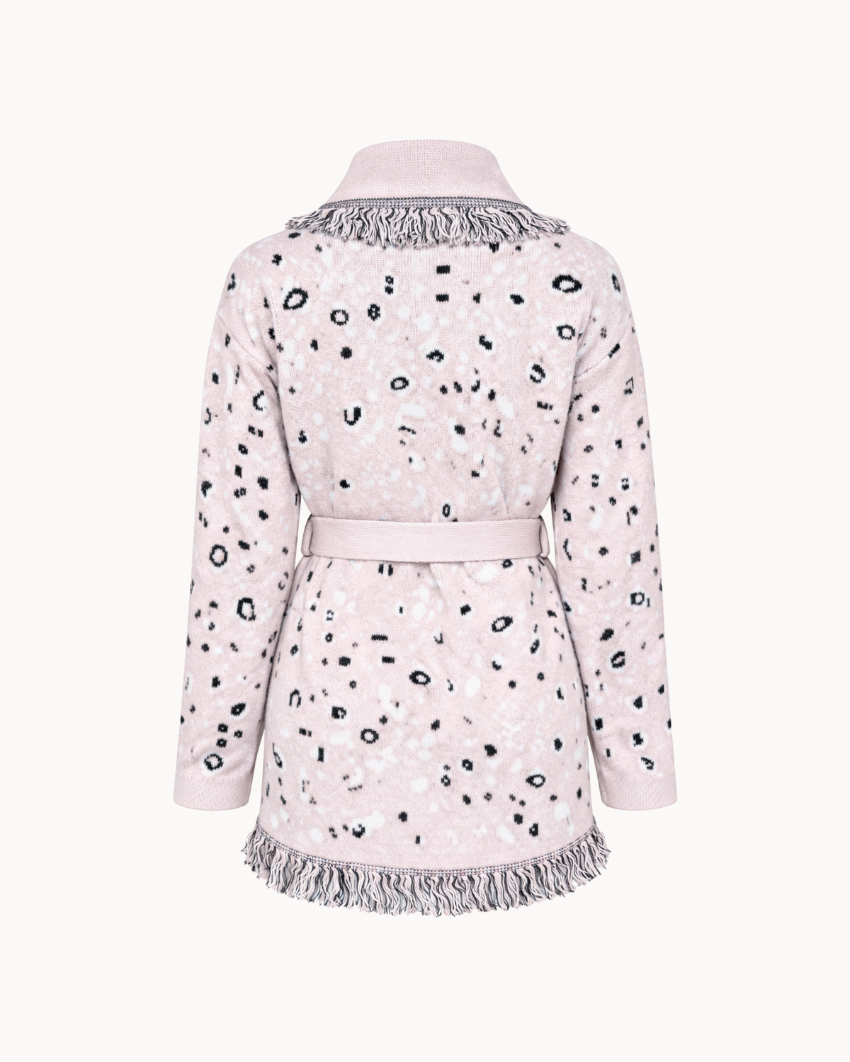 Montana Knit Coat - Rosa
