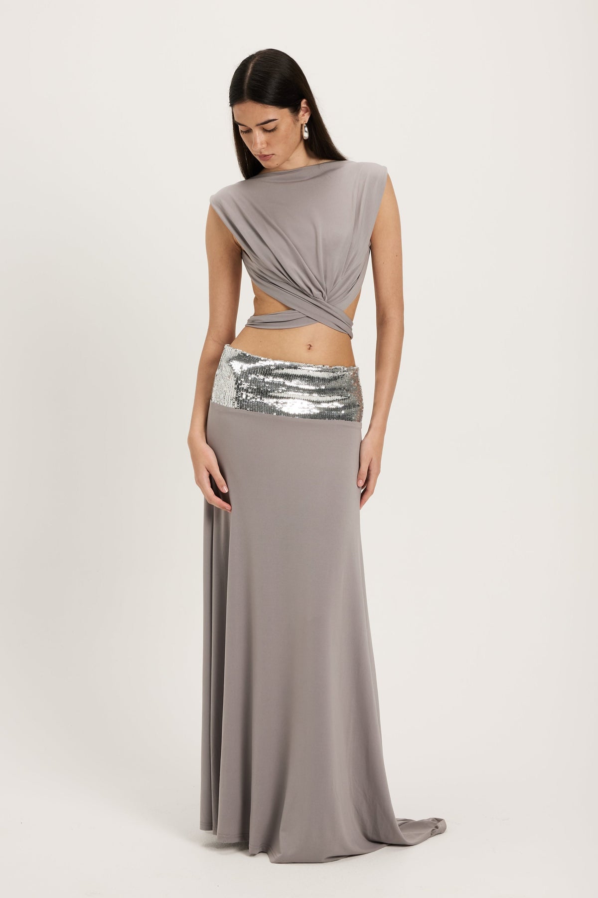 Lune Top - Grigio