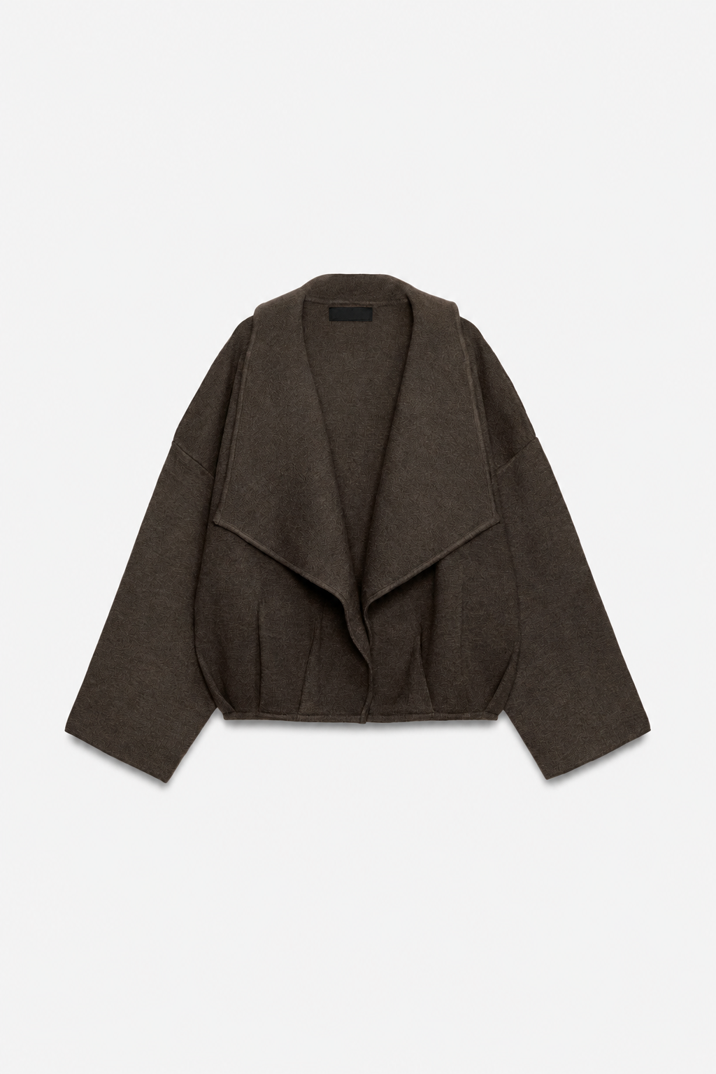 Gilet en maille ouvert