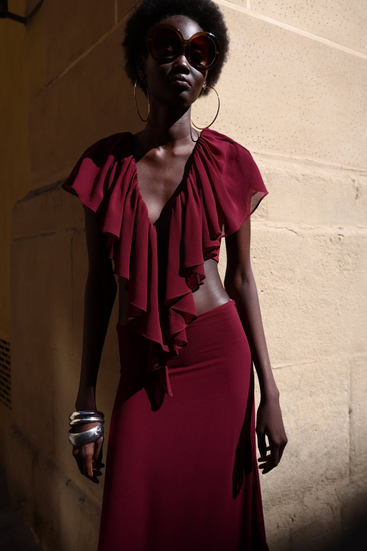 Clover Top - Bordeaux