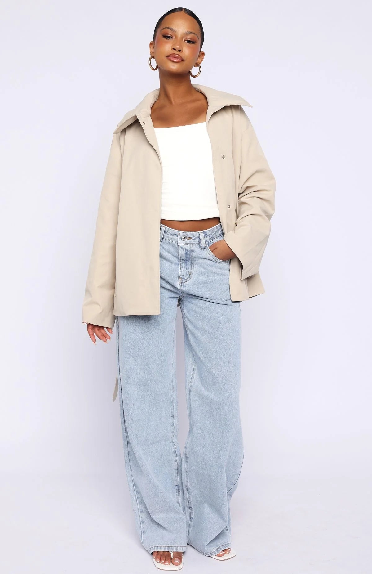 Veste trench courte Could Touch