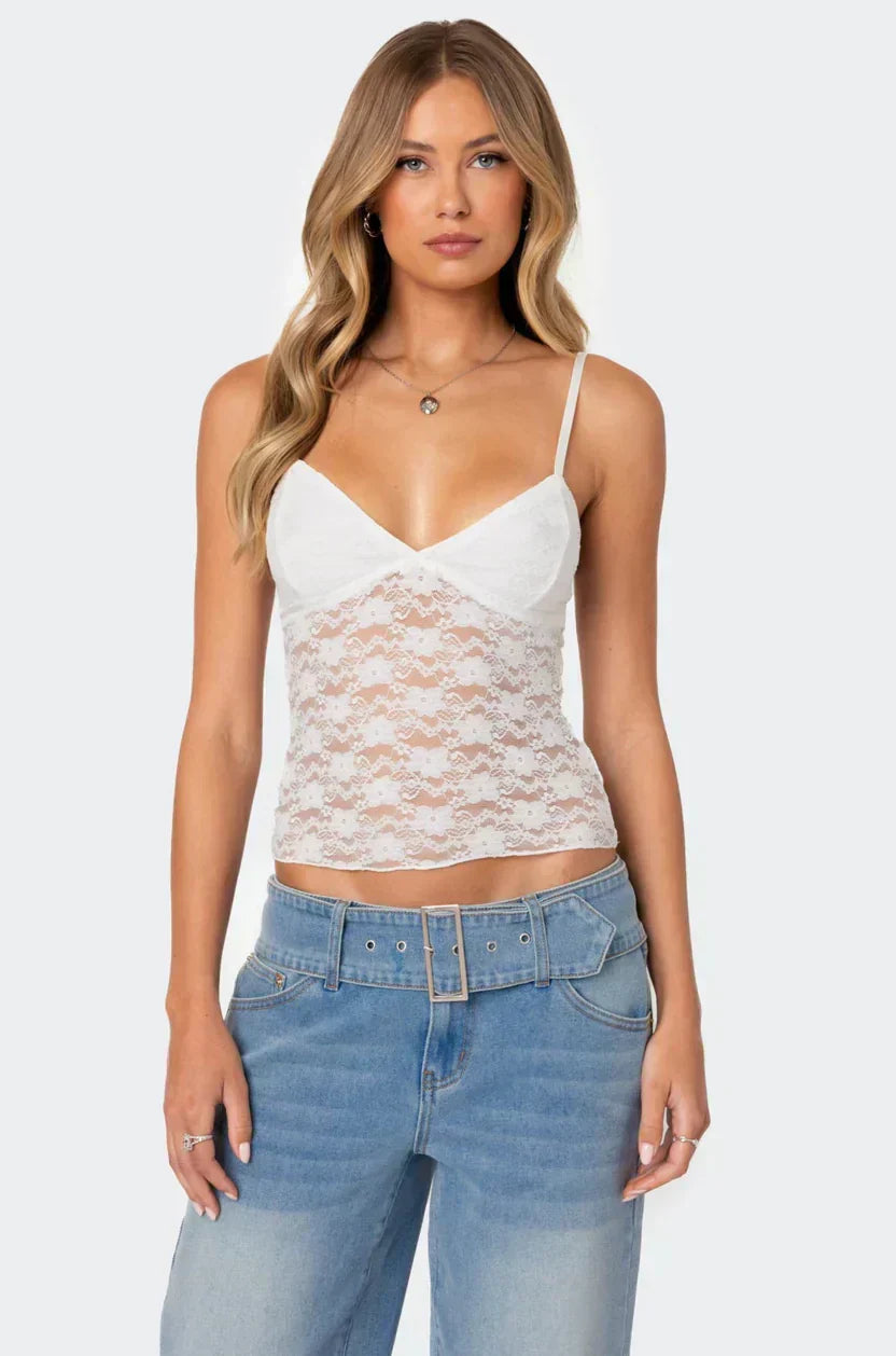 Haut en dentelle Azalea