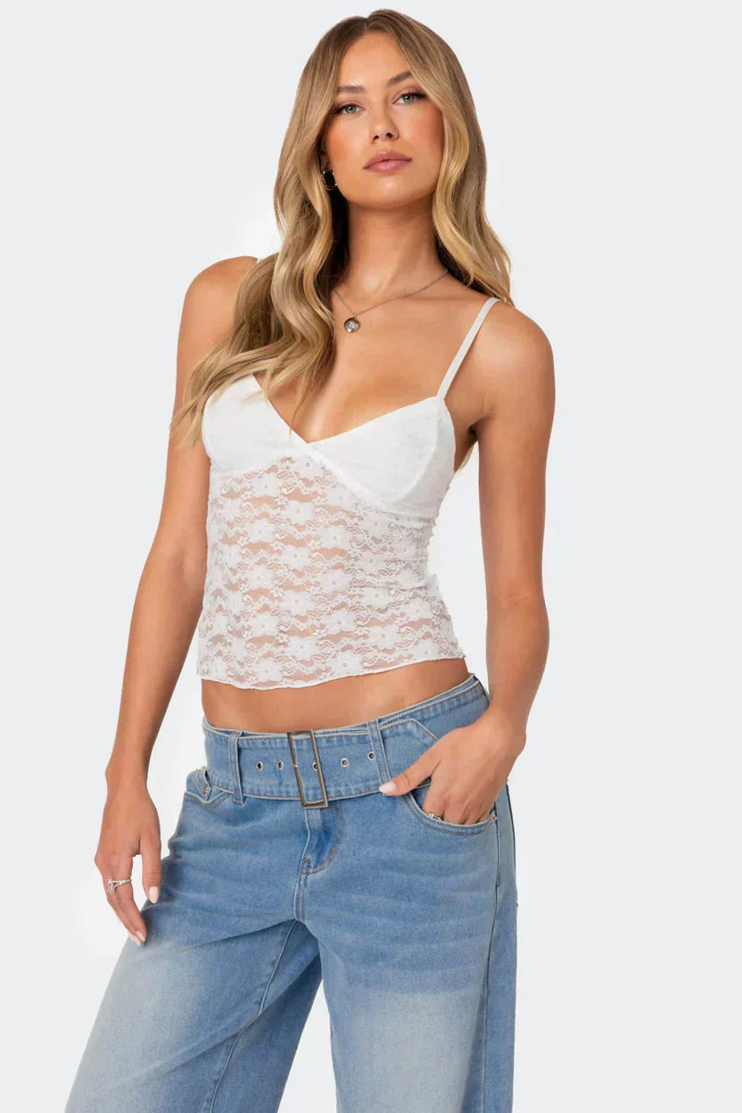 Haut en dentelle Azalea