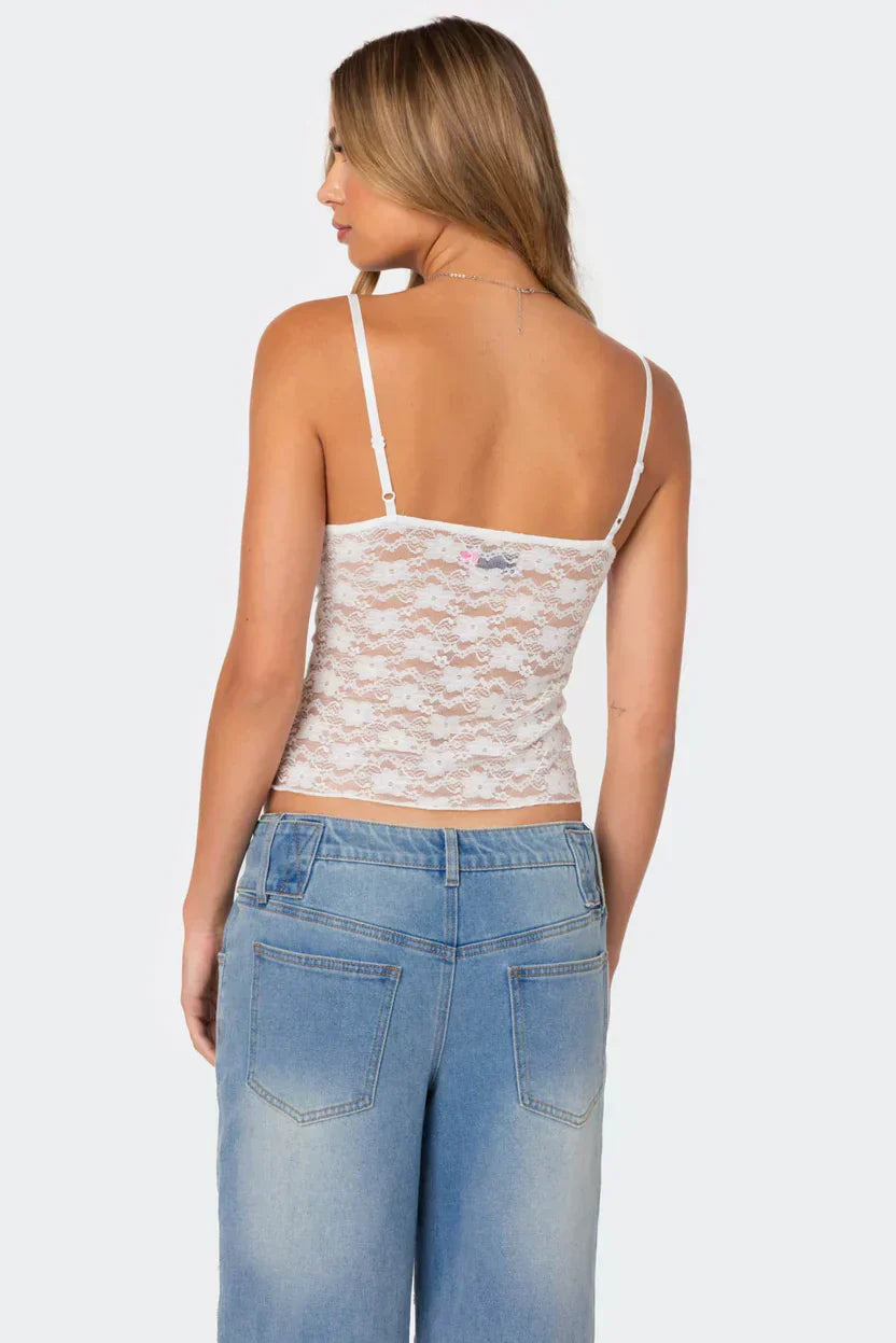Haut en dentelle Azalea