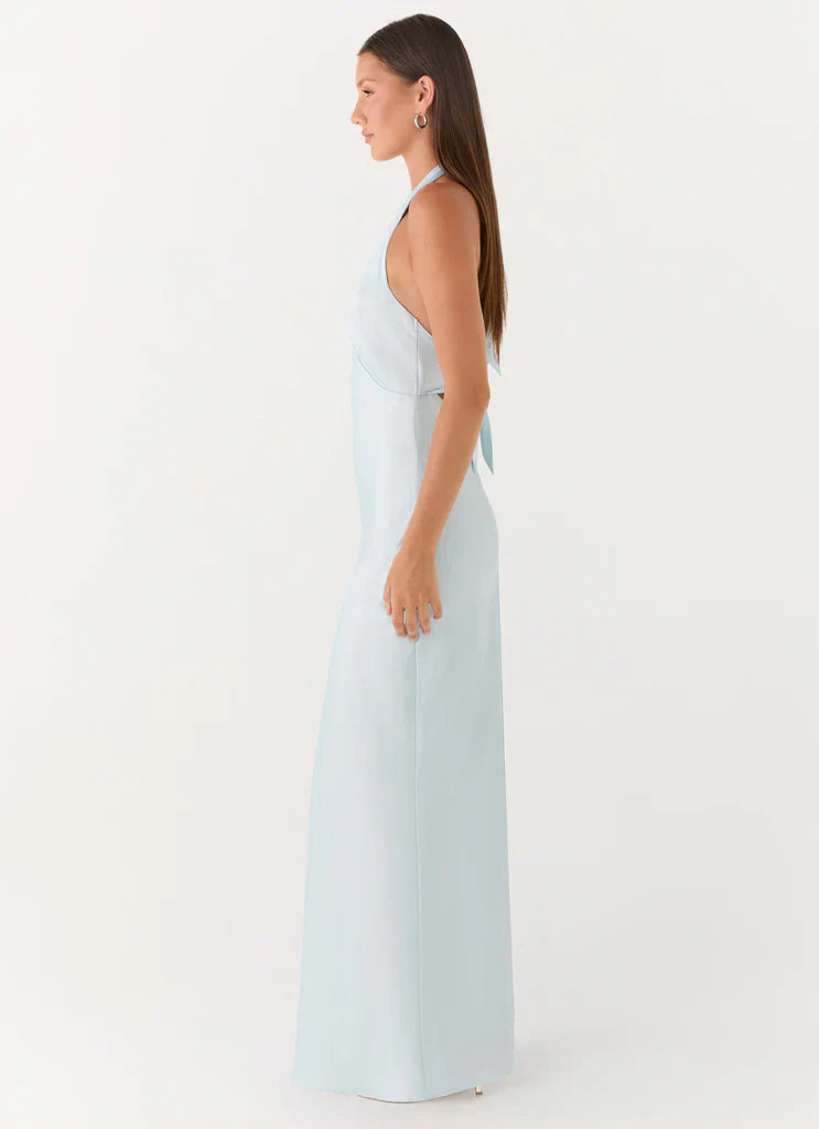 Robe longue en satin Cœur lourd