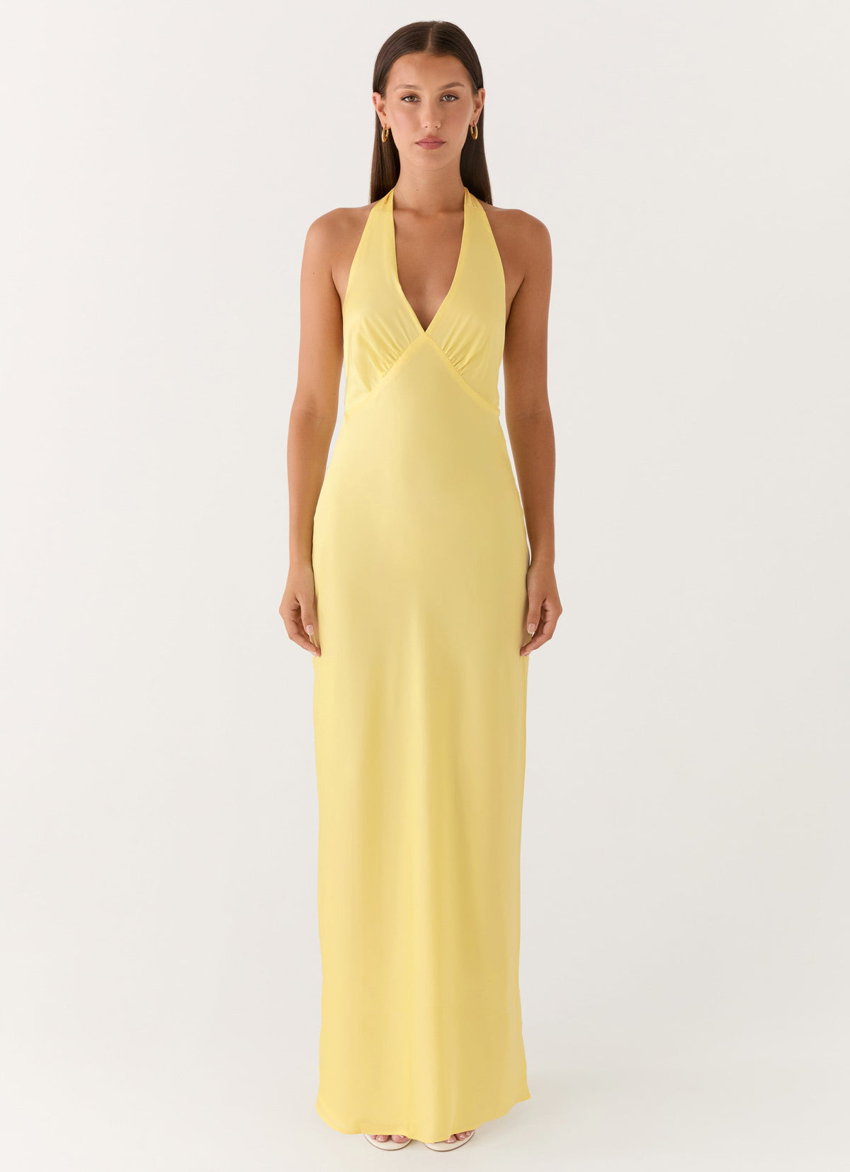 Robe longue en satin Cœur lourd