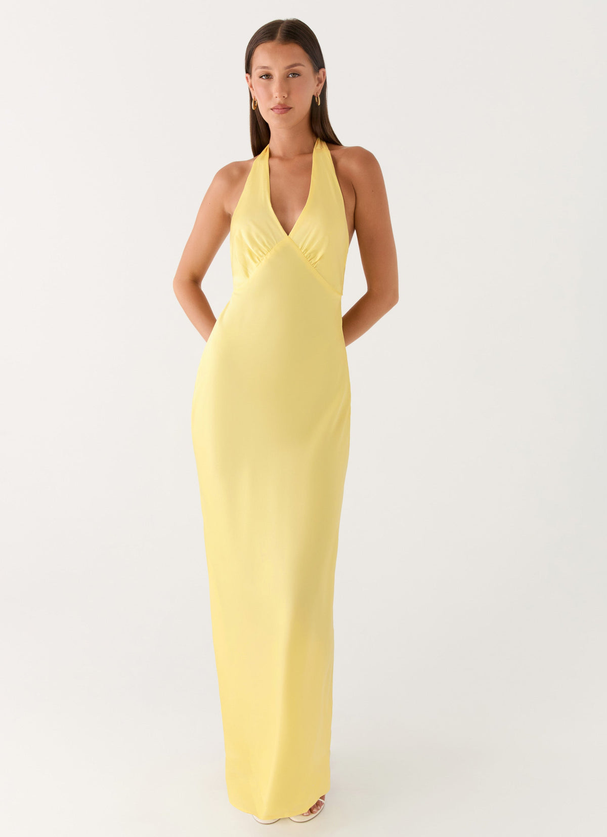 Robe longue en satin Cœur lourd