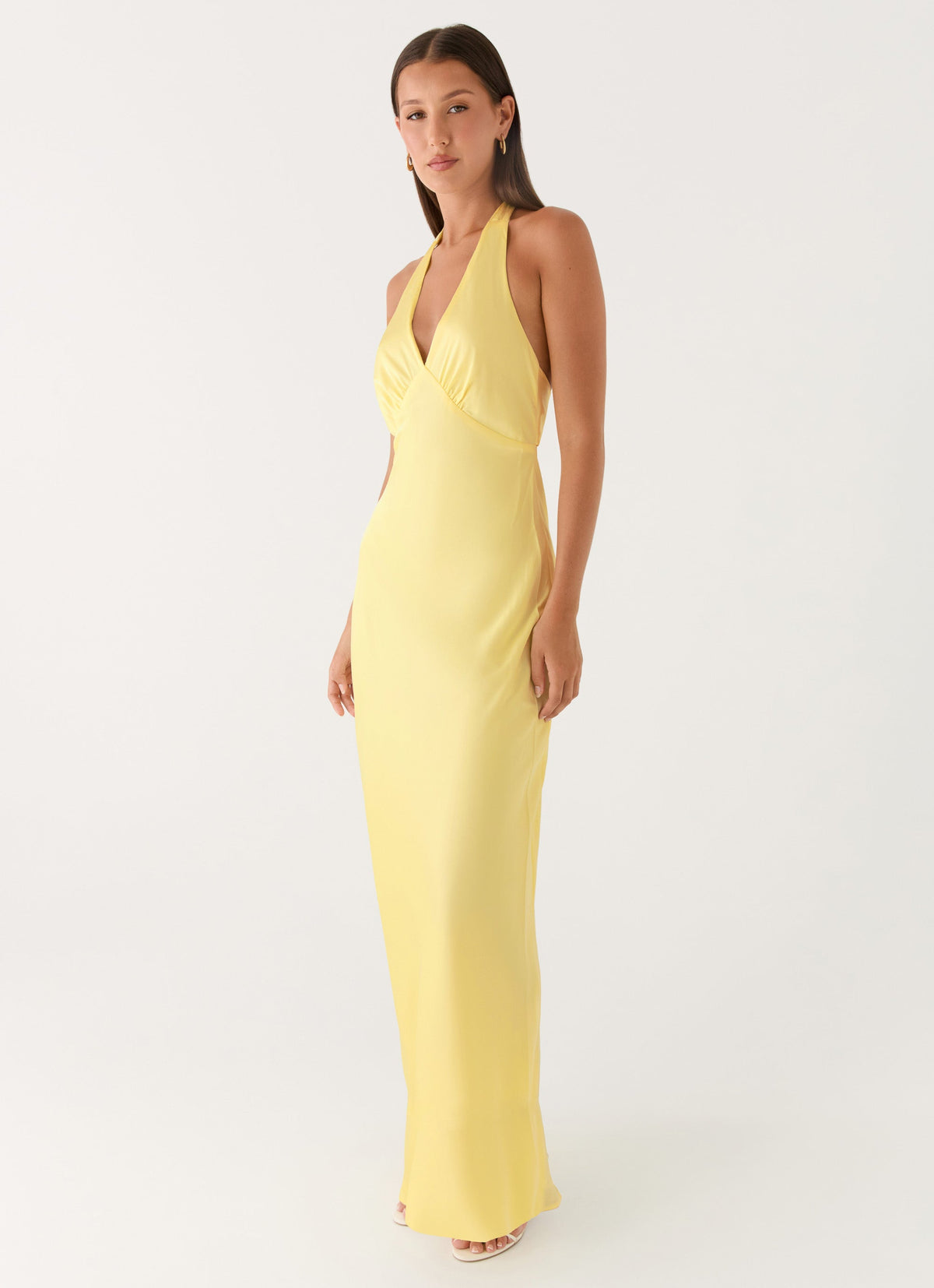 Robe longue en satin Cœur lourd