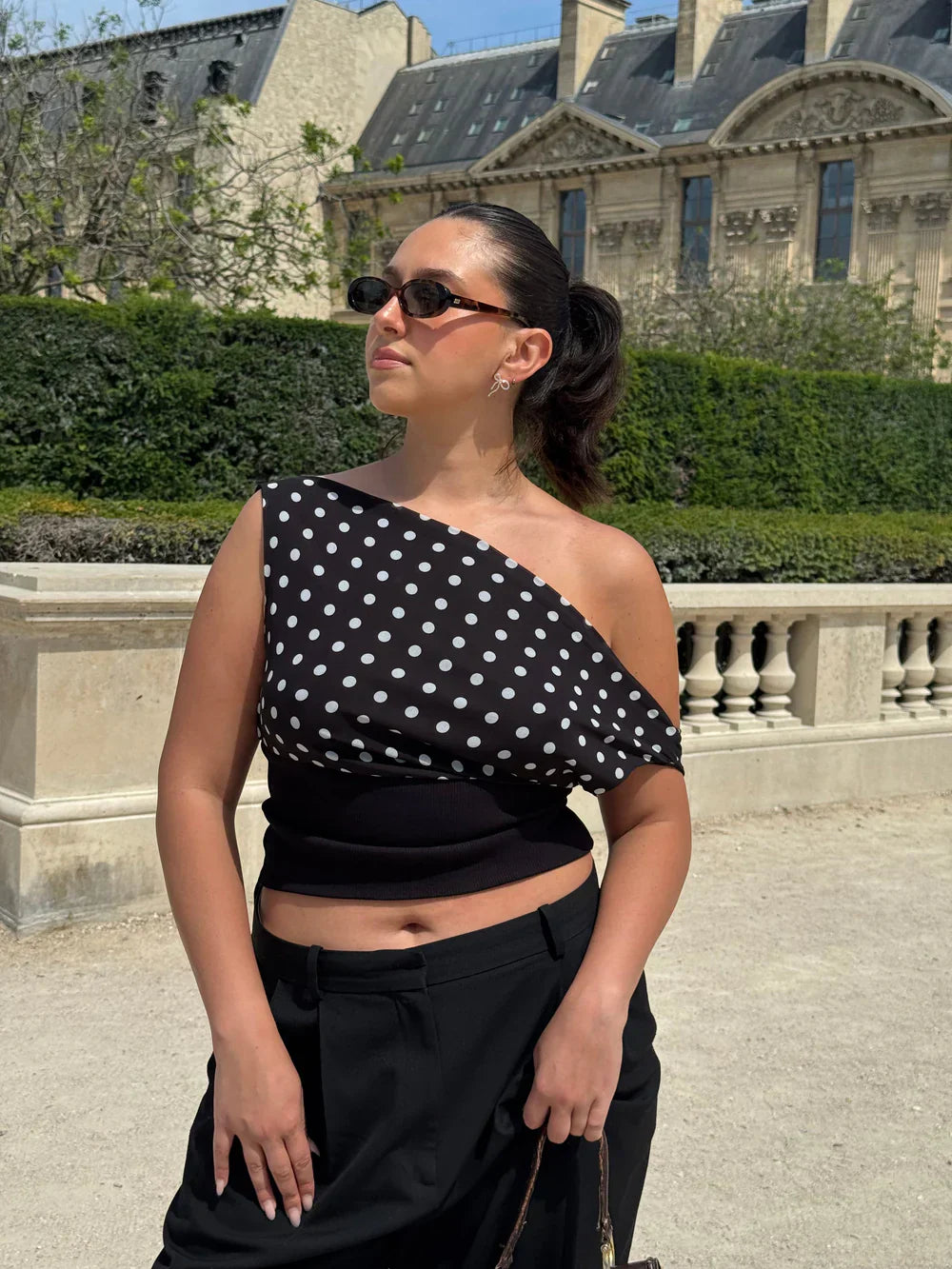 Haut à pois Kimmie
