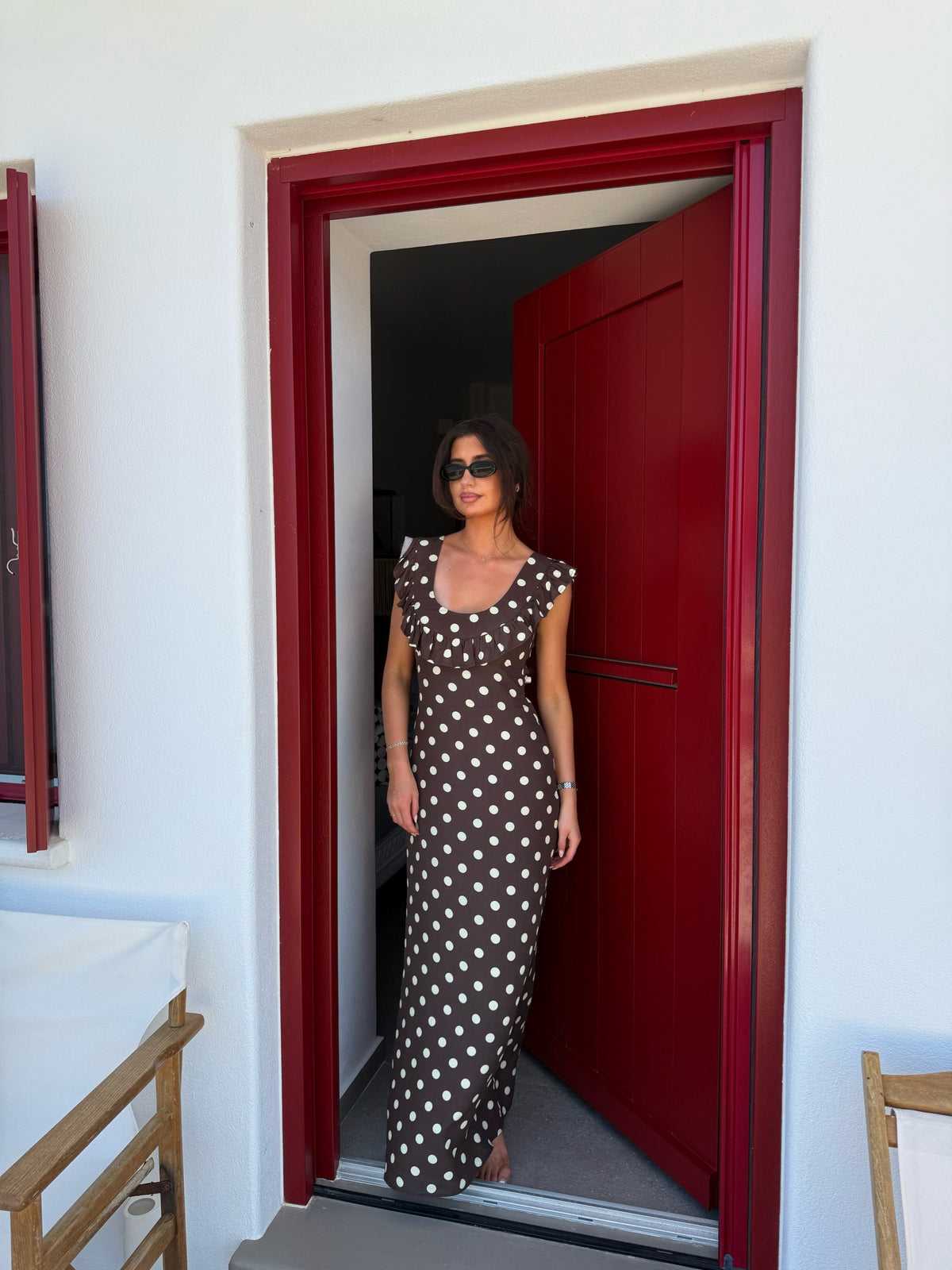 Robe Luna à pois
