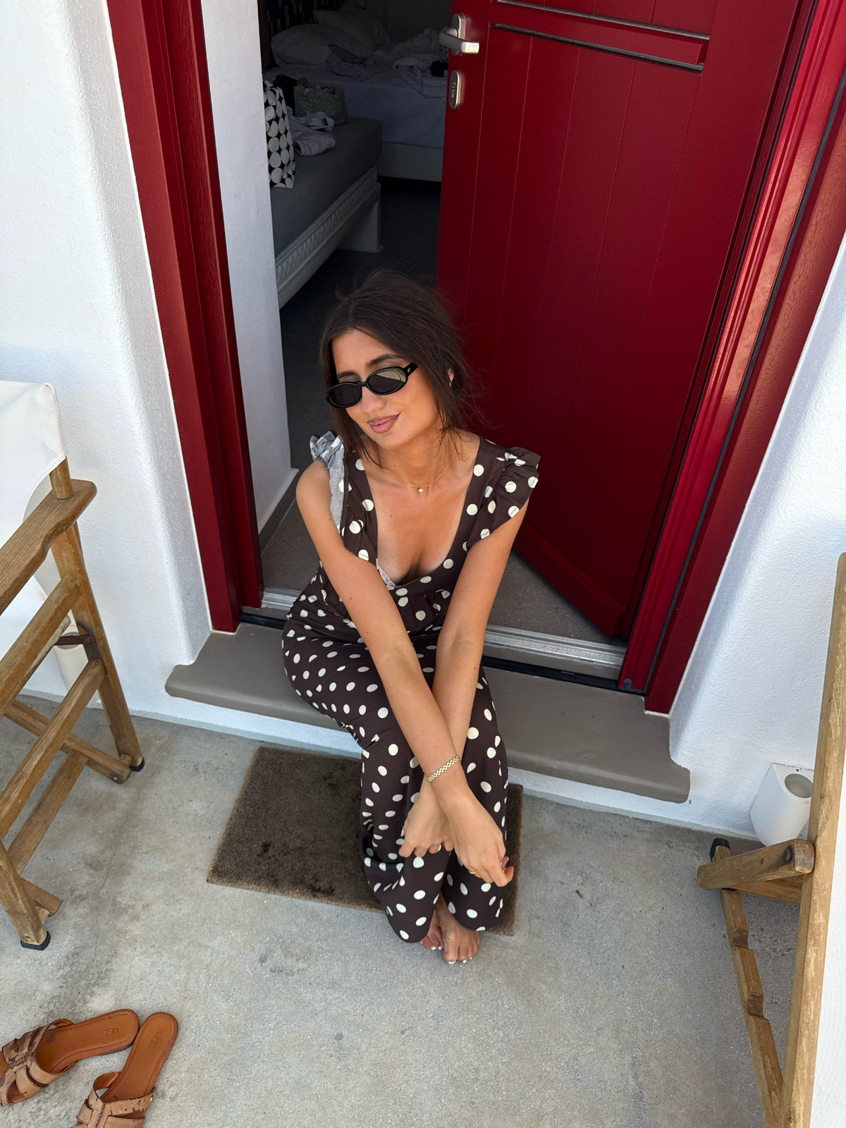 Robe Luna à pois