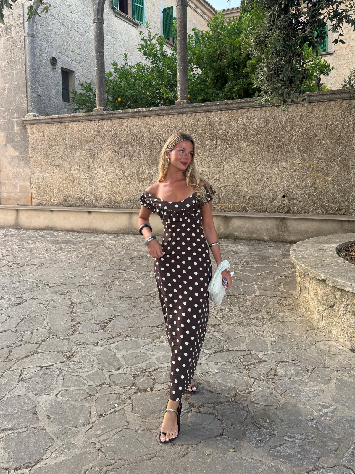 Robe Luna à pois