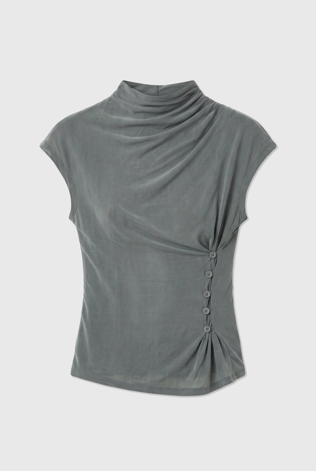 Kylie Button Top - Sale Marino