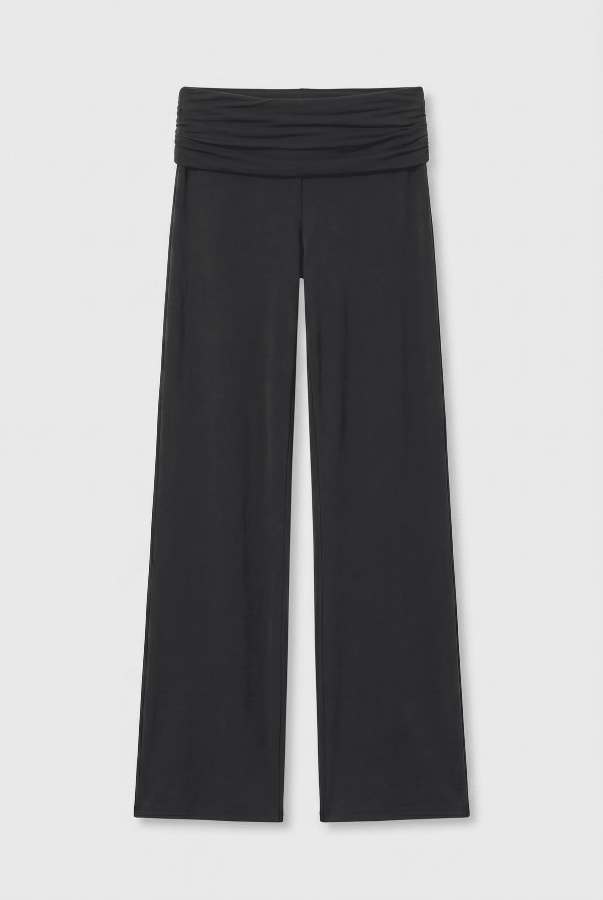 Kylie Fold Over Trousers - Grafite