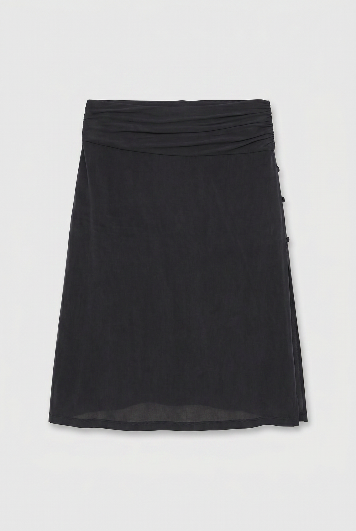 Kylie Vent Midi Skort - Grafite
