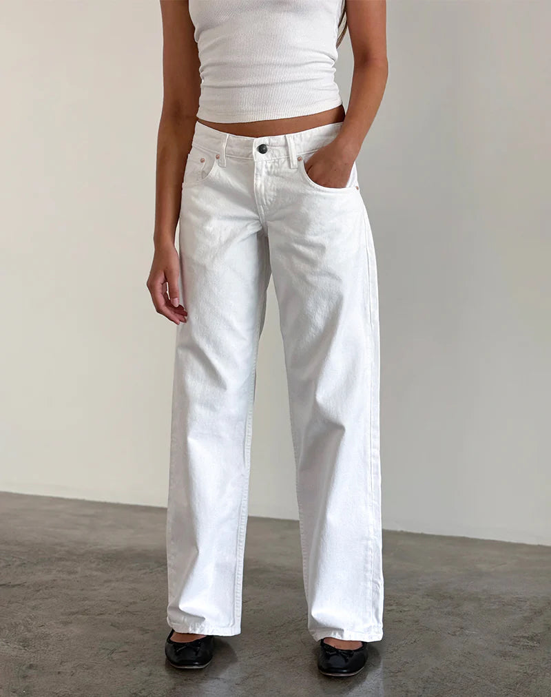 jeans taille basse