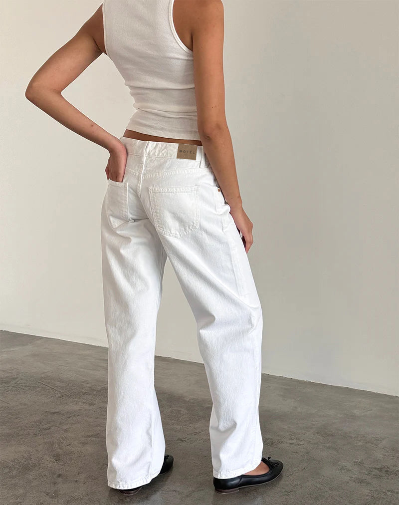 jeans taille basse